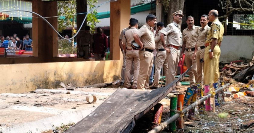 Fireworks explosion injures more than 150 people at a temple in India