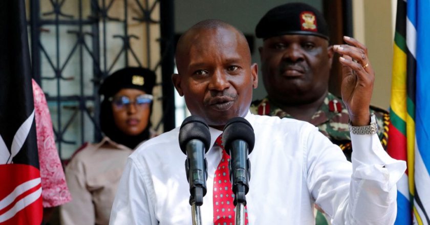 Kenyan court lifts orders blocking swearing-in of deputy president nominee