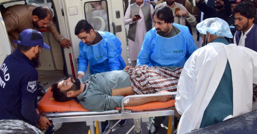 Bomb kills 9, mostly schoolchildren, in southwest Pakistan