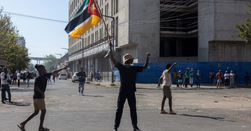 Clashes in Mozambique as police disperse election protests