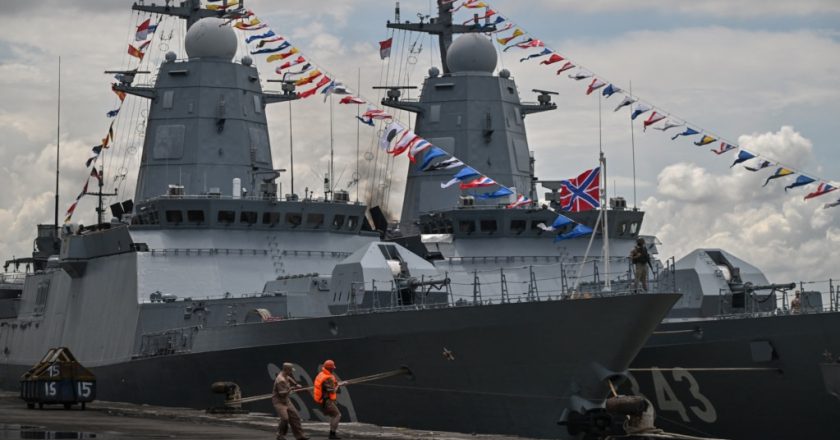 Russia, Indonesia begin unprecedented naval drills