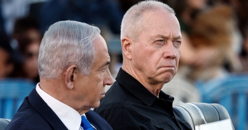 Israel's Netanyahu dismisses his defense minister