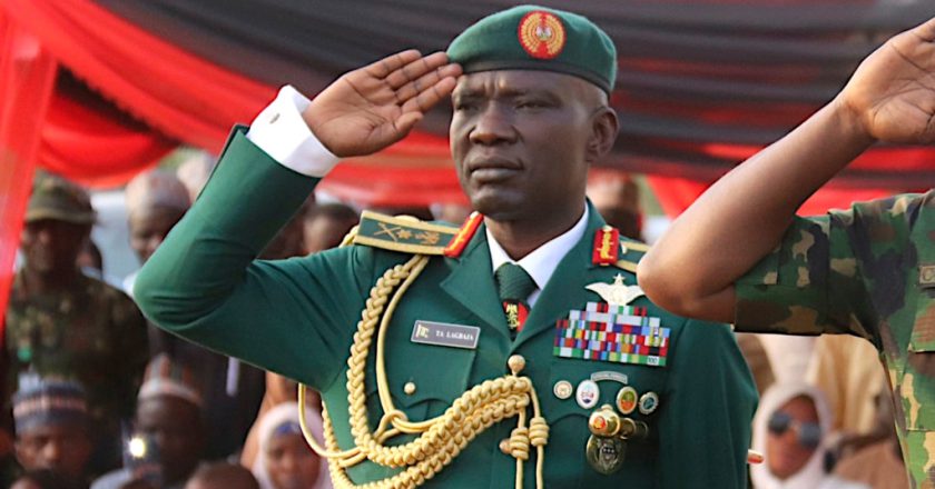 Nigerian president says army chief is dead