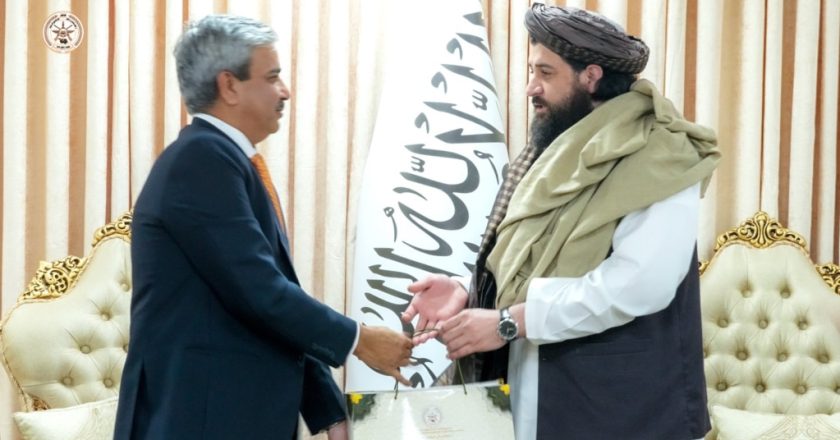 Taliban leaders in Afghanistan host rare official talks with India