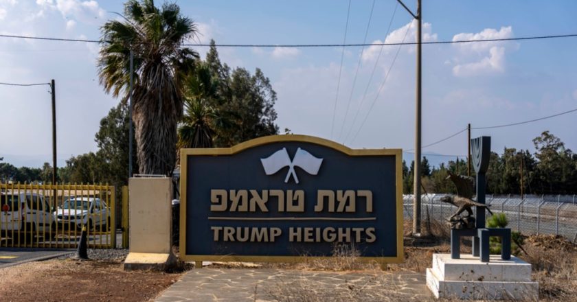 In Israeli settlement named after Trump, residents see opportunity after the election