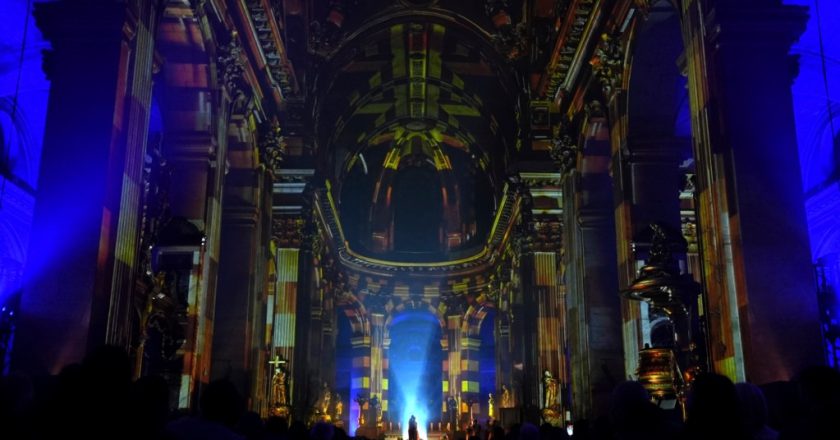 Church of Saint-Sulpice in Paris shines in light show