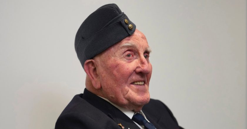 Royal Air Force veteran, 100, joining UK Remembrance Day for 1st time