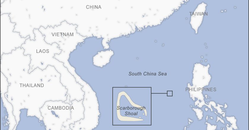 China delimits contested South China Sea shoal in dispute with Philippines