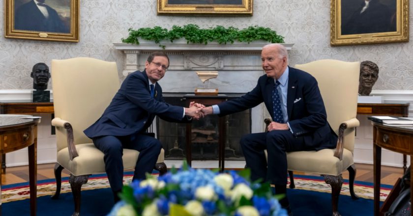 Biden reiterates 'ironclad' commitment to Israel during meeting with Herzog