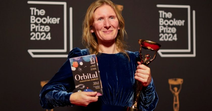 British writer Samantha Harvey's space-station novel 'Orbital' wins Booker Prize for fiction