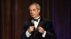 Reform U.K. leader Nigel Farage speaks during the New York Young Republican Club's annual gala on Dec. 15, 2024, in New York. Farage says he has met with billionaire Elon Musk to discuss a potential $100 million donation to his far-right party.