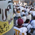 Israeli hostages' relatives light first candle of Hanukkah at Western Wall