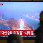 North Korea fires short-range missiles ahead of Trump return