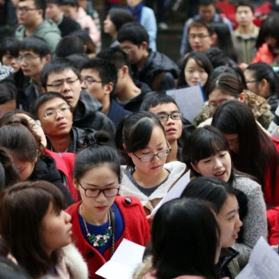 VOA Mandarin: Chinese graduate school applications drop as youth unemployment rises